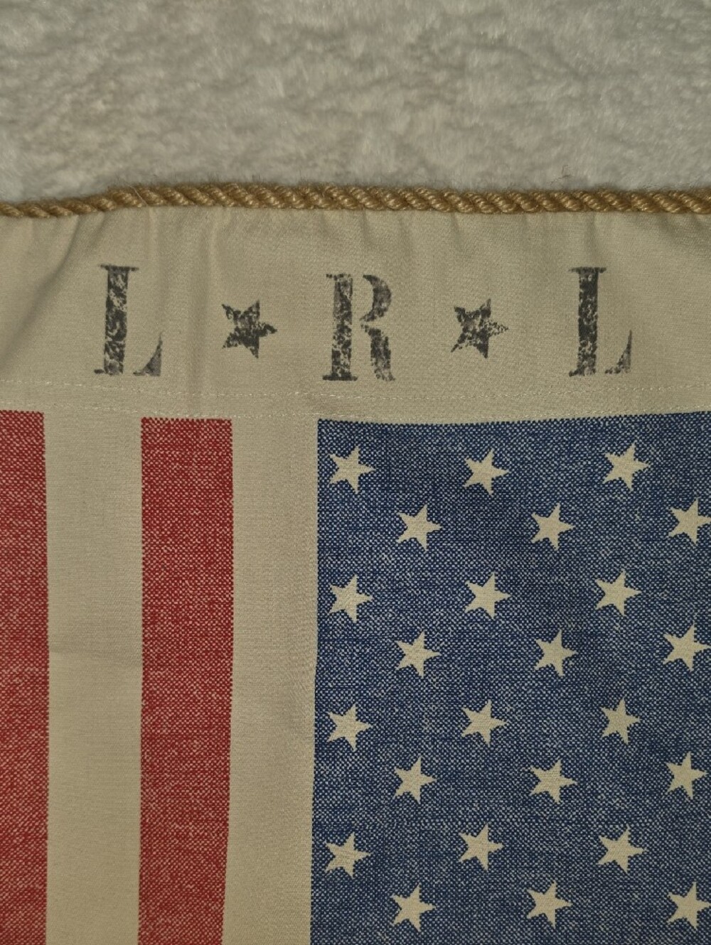 Lauren Ralph Lauren Patriotic USA Flag Accent Pillow Cover - Picture 3 of 10